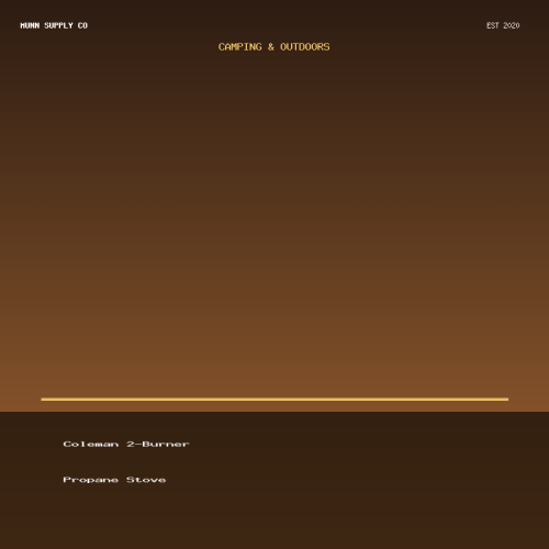 Coleman 2-Burner Propane Stove