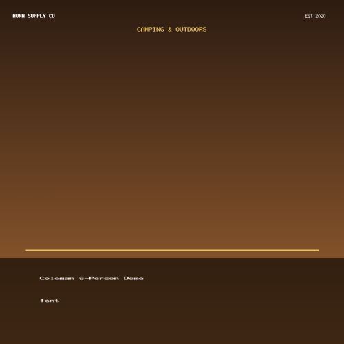 Coleman 6-Person Dome Tent