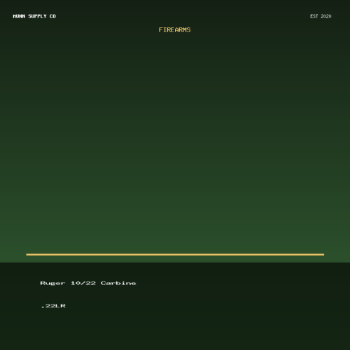 Ruger 10/22 Carbine .22LR