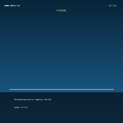 Shakespeare Ugly Stik GX2 6'6"