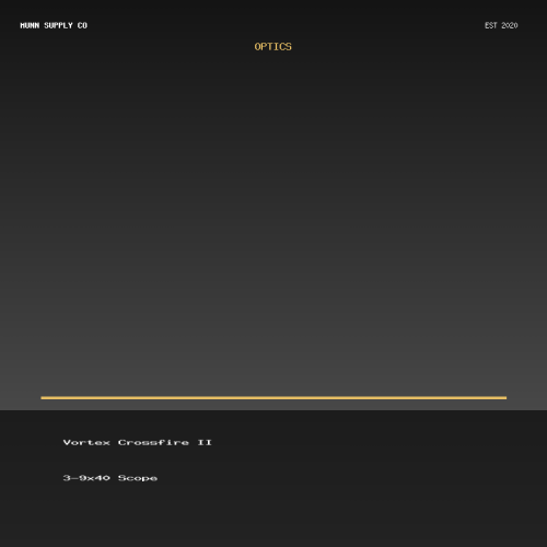 Vortex Crossfire II 3-9x40 Scope