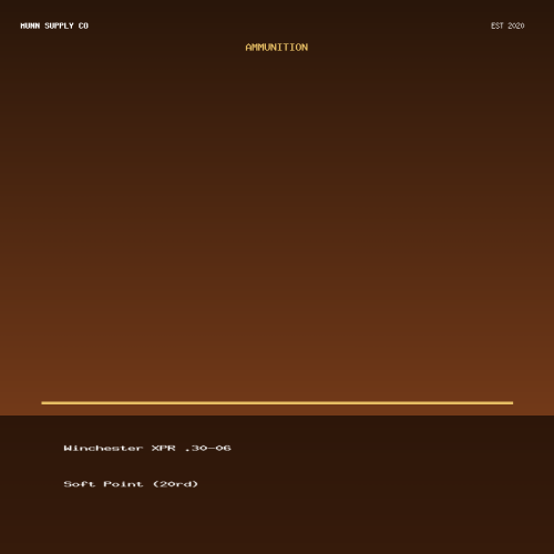 Winchester XPR .30-06 Soft Point (20rd)